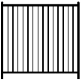 1 inch rail cheap metal fence with 5/8 inch balusters